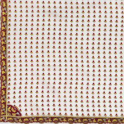 Brown, Gold & Red Handkerchief - Burnley & Trowbridge Co.