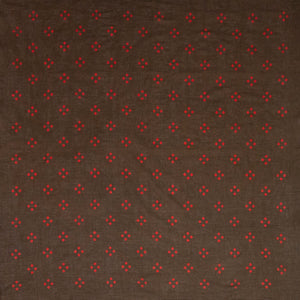 Brown & Red "Spot'd" Handkerchief - Burnley & Trowbridge Co.