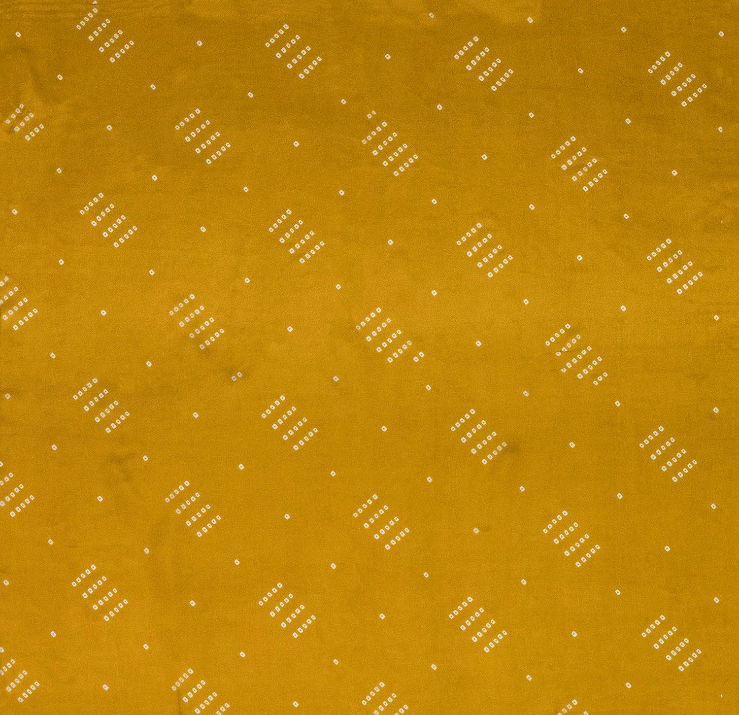 Golden Yellow "Spot'd" Silk Handkerchief - Burnley & Trowbridge Co.