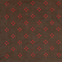 Brown & Red "Spot'd" Handkerchief - Burnley & Trowbridge Co.
