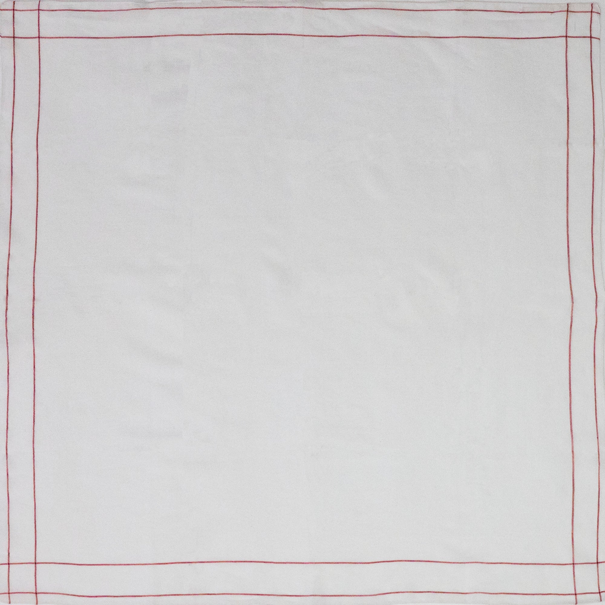 Woven Bordered Handkerchief - Burnley & Trowbridge Co.