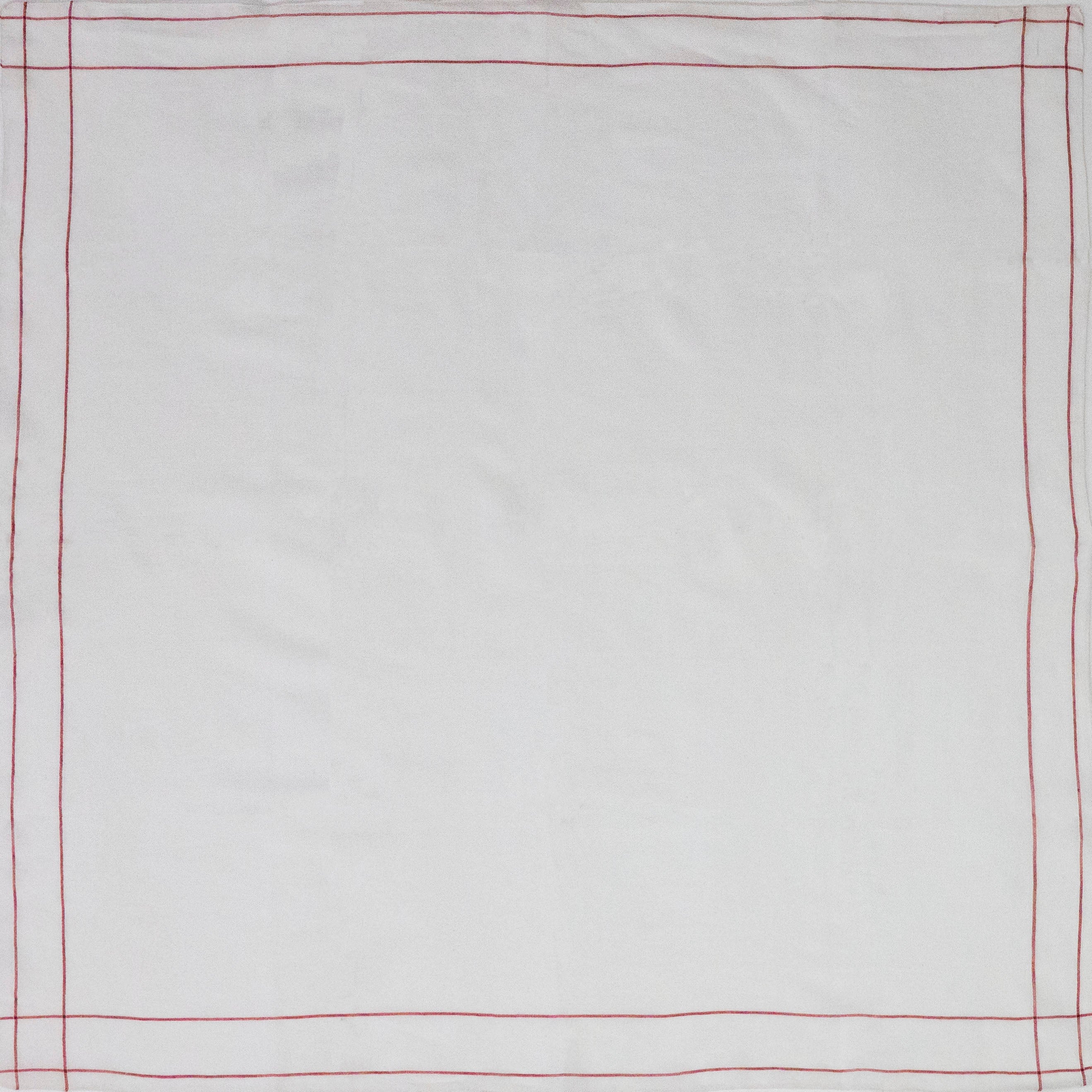 Woven Bordered Handkerchief - Burnley & Trowbridge Co.