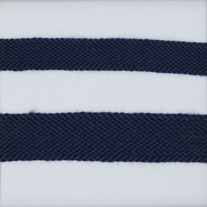 Wool tape in dark indigo 1/2 inch, 5/8 inch