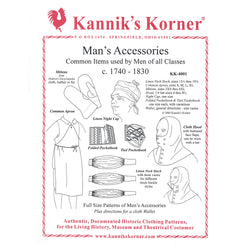 Kannik's Korner Men's Accessories Pattern - Burnley & Trowbridge Co.