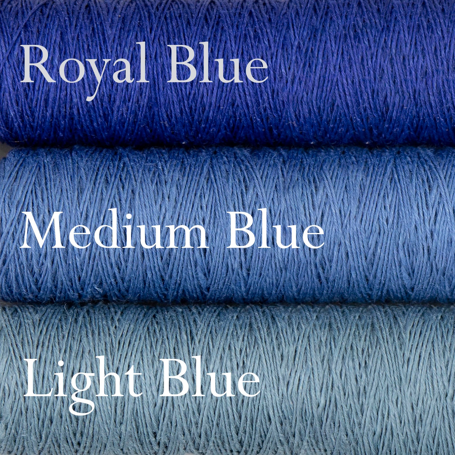 Linen Sewing Thread Dark Blue