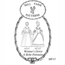 Mill Farm Gown Pattern - Burnley & Trowbridge Co.