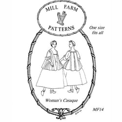 Mill Farm Casaque 1720-1750 Pattern - Burnley & Trowbridge Co.