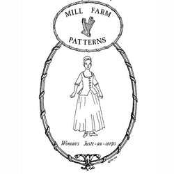 Mill Farm Juste-au-corps Pattern - Burnley & Trowbridge Co.