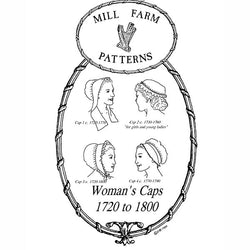 Mill Farm 1720 - 1800 Cap Pattern - Burnley & Trowbridge Co.