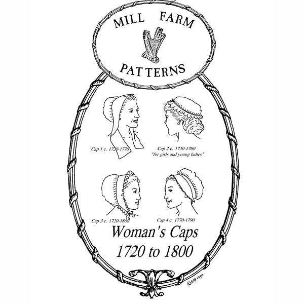 Mill Farm 1720 - 1800 Cap Pattern - Burnley & Trowbridge Co.