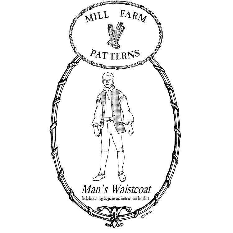 Mill Farm Waistcoat and Shirt Pattern - Burnley & Trowbridge Co.