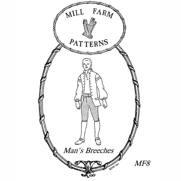 Mill Farm Drop Front Breeches Pattern - Burnley & Trowbridge Co.
