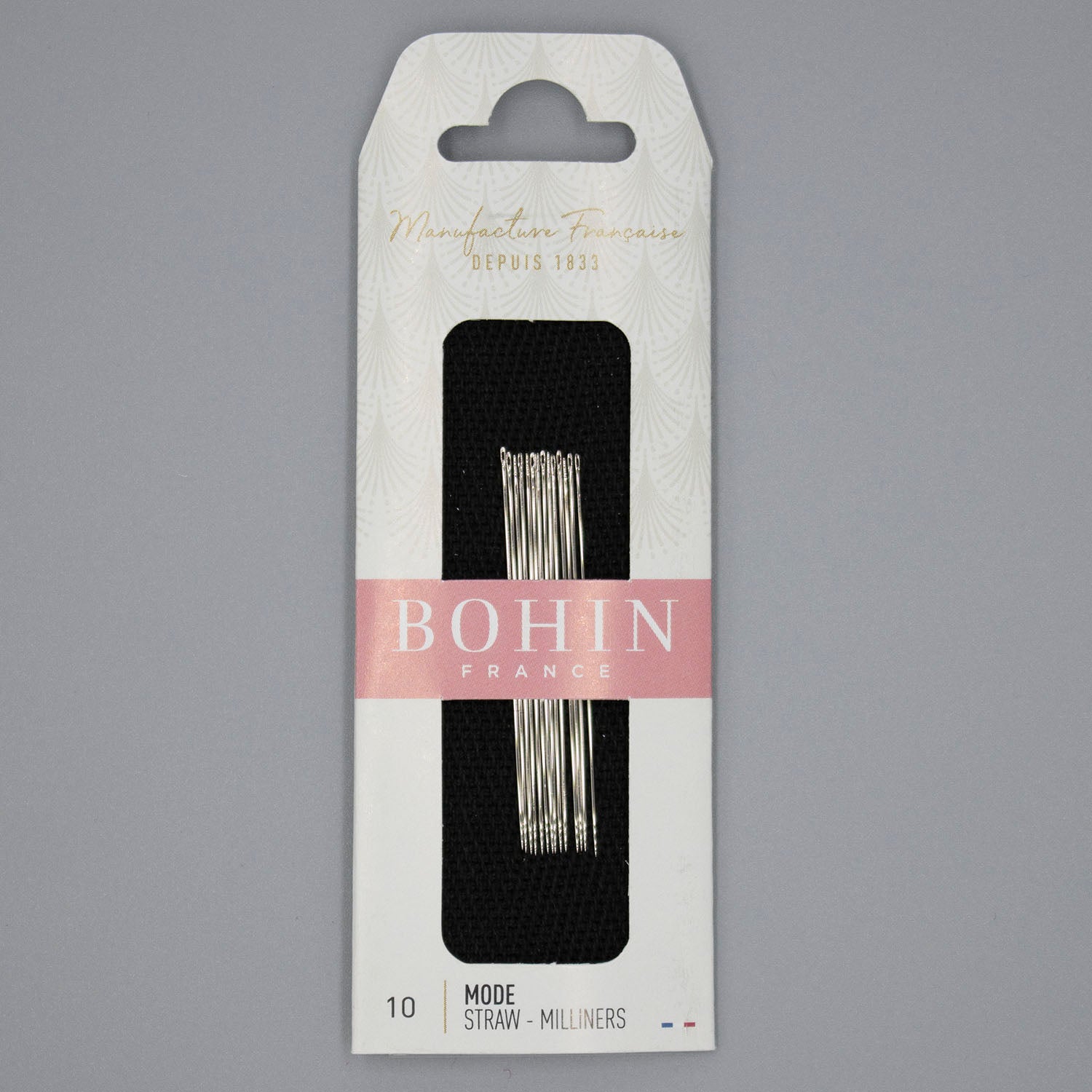 Bohin Milliners Sewing Needles, Size 10
