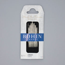 Bohin Sharps Sewing Needles, Sizes 5-10 - Burnley & Trowbridge Co.