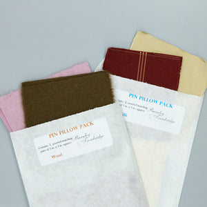 Pin Pillow Packs (Silk and Woolens) - Burnley & Trowbridge Co.