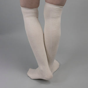 Seamed Lightweight Cotton Stockings - Burnley & Trowbridge Co.