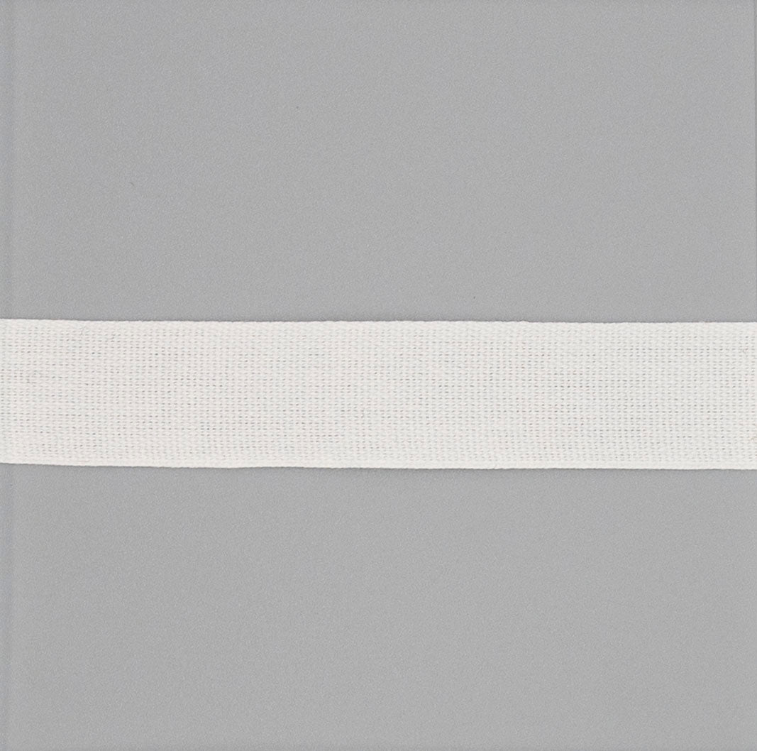 Plain Weave White Cotton Tape | Burnley & Trowbridge Co.