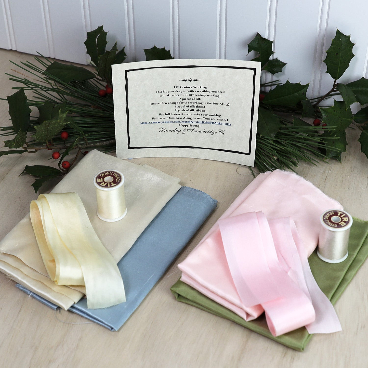 Silk Workbag Kit - Burnley & Trowbridge Co.
