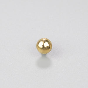 Brass Ball Button - Burnley & Trowbridge Co.